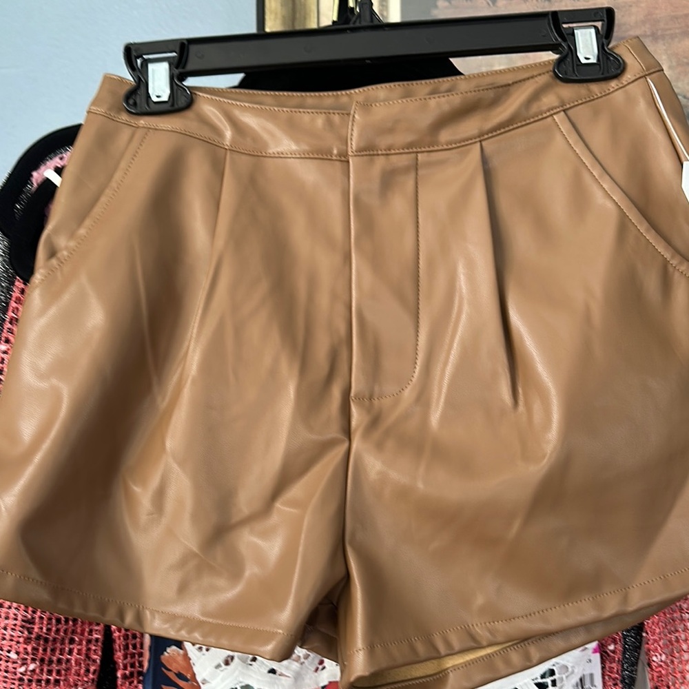 NWT Sadly & Sage Tan Women's Shorts